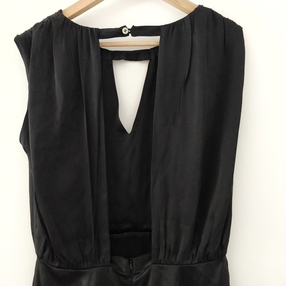 OPENING CEREMONY Open-Back Draped Silk Mini Dress - Picture 4 of 6